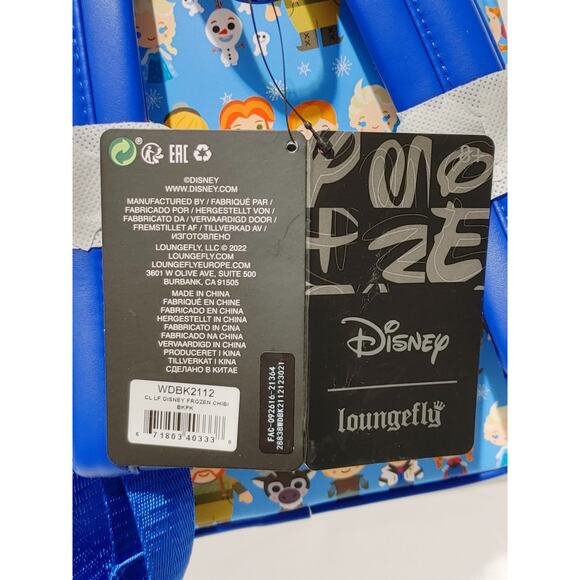 Loungefly Disney Frozen Chibi Mini Backpack - Picture 4 of 6
